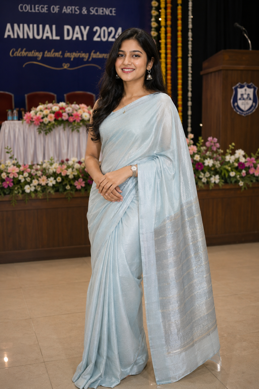 Tissue Saree